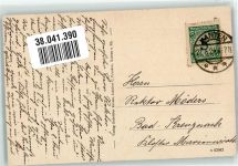 46509 W4232 Xanten 1924 Gebrauchsspuren Kirche Radierung