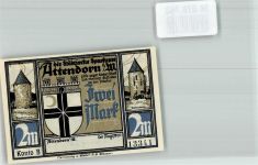 57439 W5952 Attendorn 1922 Notgeldschein 2 Mark