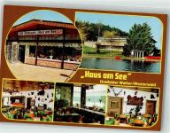 57629 W5239 Schmidthahn Werbe AK Cafe Gasthaus Haus am See