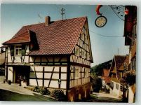 76593 W7562 Lautenbach , Murgtal Foto AK Pension Sonne