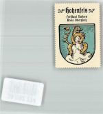 92366 W8431 Hohenfels , Oberpf Vignette Wappenmarke Kaffee Hag Nr. 29
