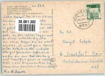 91320 W8553 Burggaillenreuth , Oberfr 1969 Foto AK Pension Cafe Gasthaus Altes Forsthaus