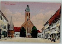 37574 W3352 Einbeck 1940 Foto AK Marktplatz Kirche