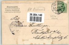 32805 W4934 Bad Meinberg 1904 Gebrauchsspuren Holzhausen
