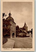 99974 O5700 Mühlhausen , Thür 1935 Foto AK Inneres Frauentor