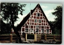 21635 W2155 Lühe , Kr Stade Foto AK Fachwerkhaus