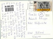 58332 W5830 Schwelm 1984 Foto AK Kirche St. Marien Krankenhaus Minigolf Schloss Martfeld