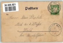 87561 W8980 Einödsbach 1902 - Trettachspitze