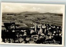 93413 W8490 Cham , Oberpf Foto AK Fliegeraufnahme