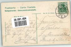 01587 O8400 Riesa 1908 - Elbbrücke Raddampfer Verlag Zieher, Ottmar