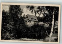 37581 W3353 Bad Gandersheim Foto AK Pension Jugendherberge