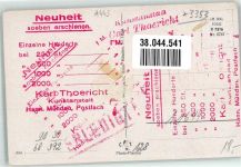 37581 W3353 Bad Gandersheim Foto AK Pension Jugendherberge