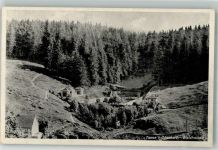 38875 O3701 Tanne , Harz 1942 Foto AK Schwimmbad