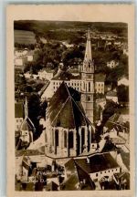 4400 Steyr 1936 Foto AK Fliegeraufnahme Kirche
