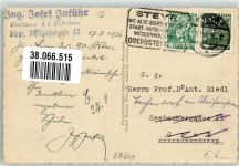 4400 Steyr 1936 Foto AK Fliegeraufnahme Kirche