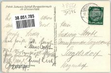 91320 W8553 Burggaillenreuth , Oberfr Foto AK Schloss