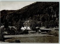 75339 W7545 Höfen an der Enz Foto AK Gasthaus Pension zur Eyachbrücke