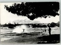 Zadar 1963 Foto AK Schwimmbad Strand
