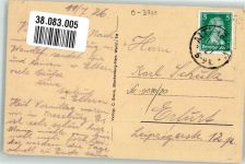 38889 O3721 Wendefurth 1927 - Hotel Pension Grasshof