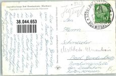 37581 W3353 Bad Gandersheim 1958 Foto AK Rathaus Jugenherberge Stift- Kirche ehem. Abtei