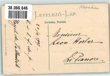 Rijeka Fiume 1907 Gebrauchsspuren