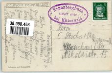Kranzberghaus Foto AK Foto Huber, H. Hüttenstempel