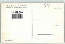 37632 W3456 Eschershausen , Ith Gebrauchsspuren Jugendherberge