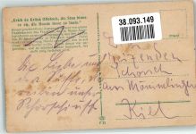 63065 W6050 Offenbach am Main Gebrauchsspuren Winter Mann Hund Sagen