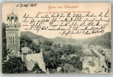 01737 O8223 Tharandt 1908 - Schloss
