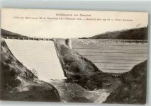53937 W5372 Gemünd , Eifel 1907 - Sperrmauer der Urfttalsperre