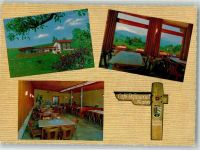 83313 W8227 Siegsdorf , Oberbay Foto AK Cafe Gasthaus Aigner