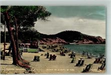 Peguera Paguera 1960 Foto AK Schwimmbad Strand