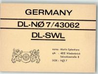 W4840 Rheda-Wiedenbrück Qsl-Karte