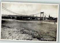 50667 W5000 Köln Mülheim 901 Foto AK Mülheimer Rheinbrücke