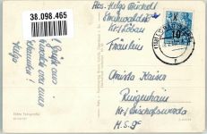 02708 O8700 Löbau 1955 Foto AK Tennis Löbauer Berg