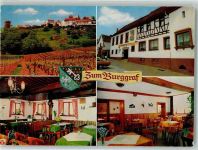 67271 W6719 Neuleiningen Foto AK Gasthaus Pension zum Burggraf