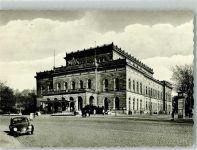 W3300 Braunschweig Staatstheater VW Käfer Theater Foto AK