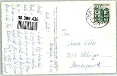 89134 W7906 Herrlingen , Württ 1965 Foto AK Fliegeraufnahme