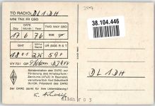 W3507 Baunatal DF0AFZ Sonderstation für AFUZ Amateurfunk-Zentrum Qsl-Karte