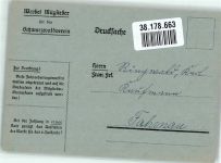 W7860 Schopfheim Schwarzwaldverein Beitragsquittung Schwarzwald KEINE AK