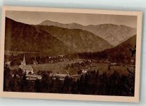 Kreuth Bad 1923 - mit St. Leonhard Kirche Blauberg und Halserspitze Verlag August Zerle Nr. 8466 Maschinenstempel