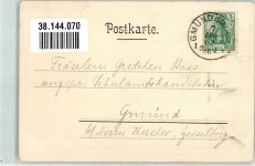 92655 W8484 Gmünd 1902 - Marktszene