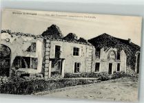 57590 Manhoue Foto AK Dorfstrasse Feldpost WK I 1. Komp. II.Ers.Bat. Inf. Regiment 97