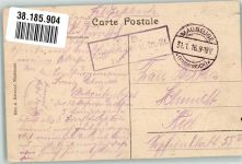 59600 Maubeuge 1916 Foto AK Feldpost WK I 11.Res.Div.