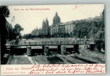 W8000 München Adelskorrespondenz Maximilianbrücke Dr. Trenkler & Co. 1902