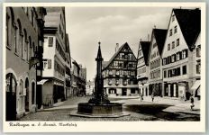 88499 W7940 Riedlingen , Württ Foto AK Marktplatz