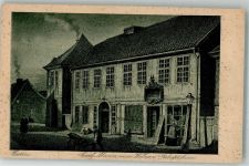 23701 W2420 Eutin Künstlerkarte Geburtshaus von Carl Maria von Weber