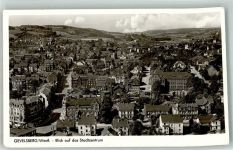 58285 W5820 Gevelsberg Foto AK Blick auf das Stadtzentrum
