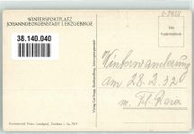 08349 O9438 Johanngeorgenstadt 1932 Foto AK Winter