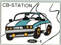 W8208 Kolbermoor CB-Station Ford-01 Qsl-Karte